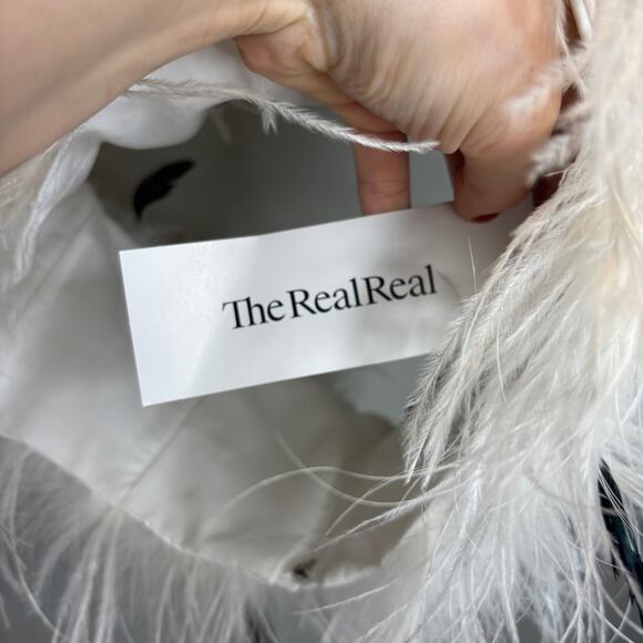 Lamarque Zaina Feather Bustier Top - Picture 6 of 9